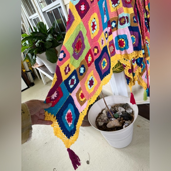 Sample Granny Square Spell and the Gypsy Wrap Skirt